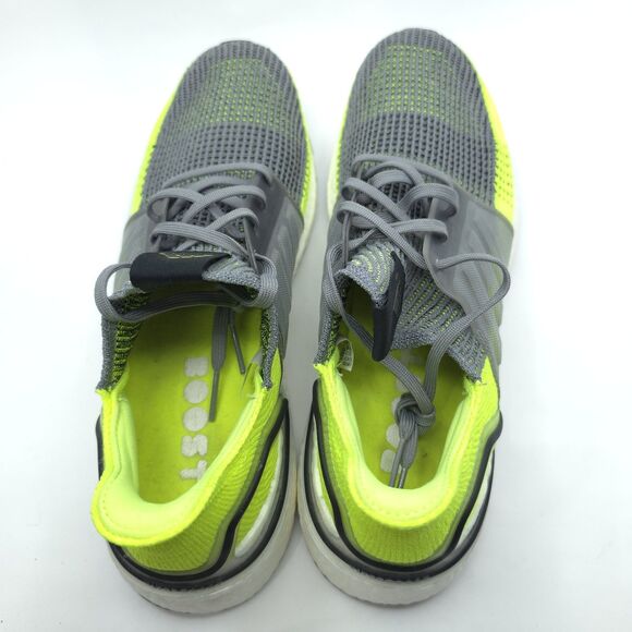 Adidas UltraBoost 19 EF1343 Running Shoes Gray Yellow Athletic Sneakers Mens 12 main image 5